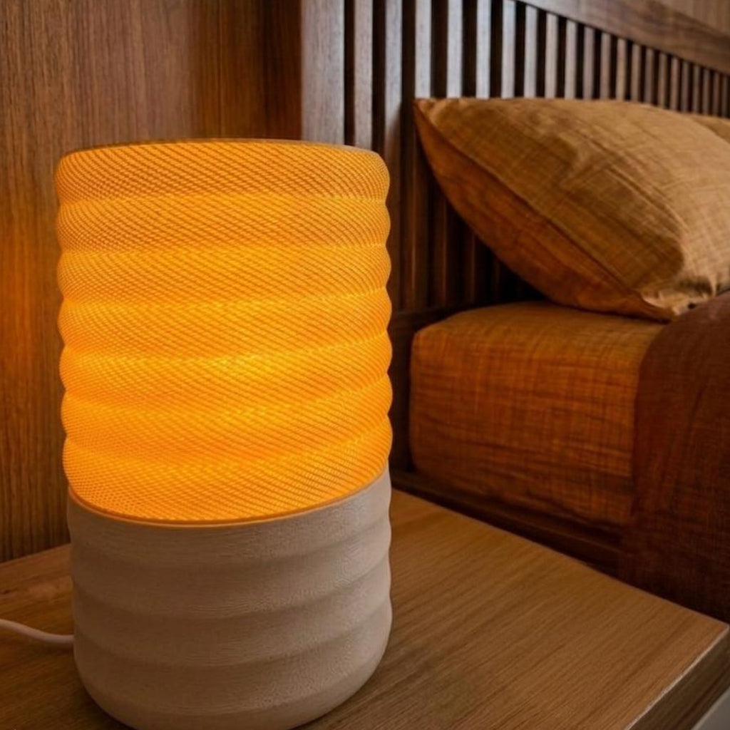 Mila Woven Table Lamp